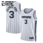 Maillot NBA Memphis Grizzlies Kentavious Caldwell Pope Nike 2025-26 City Edition Gris Swingman - Enfant
